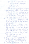 Thư cảm ơn của bệnh nhân Nguyễn Văn Cường điều trị tai Khoa Tai - Mũi - Họng - Bệnh viện đa khoa tỉnh Quảng Trị