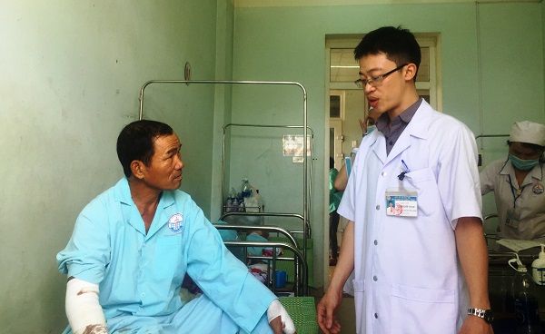 Chăm sóc, điều trị bệnh nhân bị bỏng tại BVĐK tỉnh