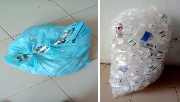 Thu gom rác thải nhựa để tái chế